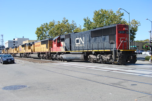 Sd70i CN 1039 SD70I | Five locomotive consist of four EMD SD70M's … | Flickr