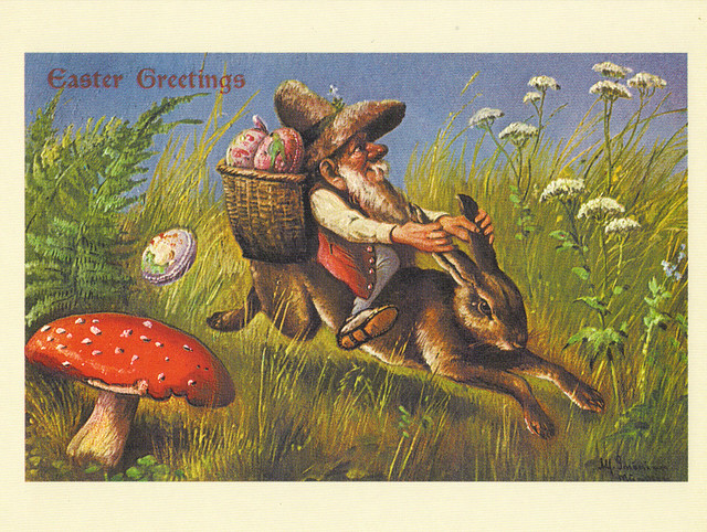 Vintage Reprint Easter Postcard