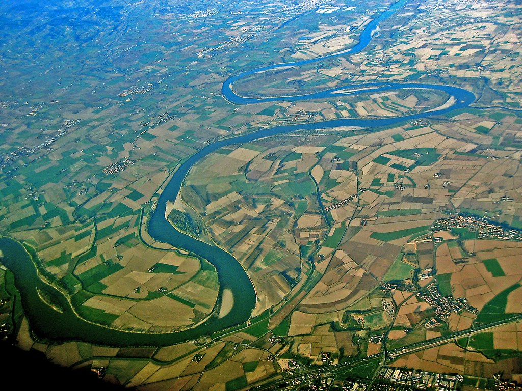 Po River from North - a photo on Flickriver