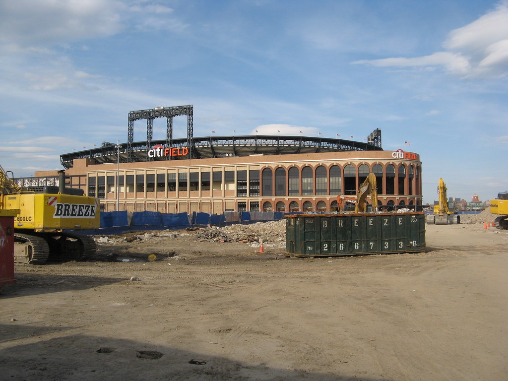Shea Stadium Rats The remains of Shea Stadium, 04/18/09 | Gary Dunaier | Flickr