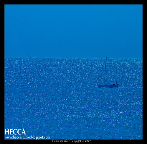 Two in the sea - Dos en el mar EXPLORER 25 APRIL 2009 #194 by Heccastudio / I see you soon