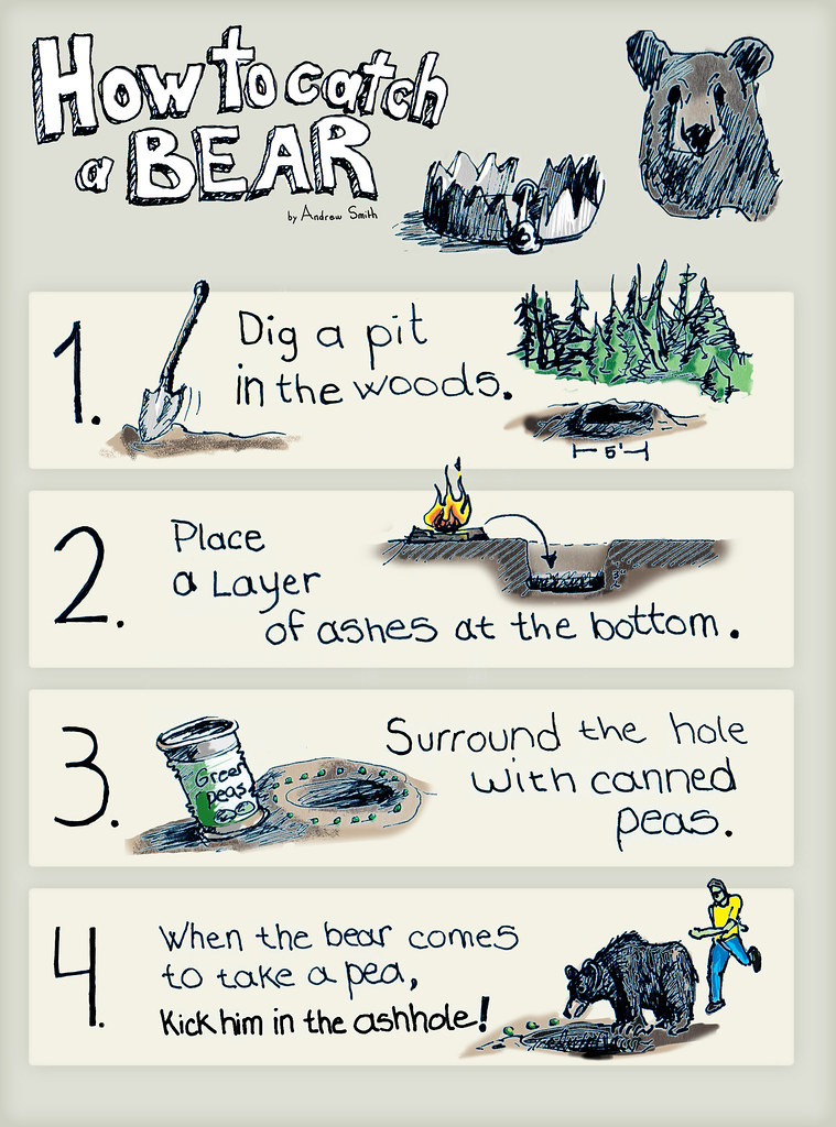 How To Catch A Bear How To Catch A Bear In 4 Easy Steps Flickr