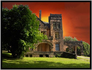 Sharon PA ~ Victorian Stone Mansion on The Hill ~ Abandoned
