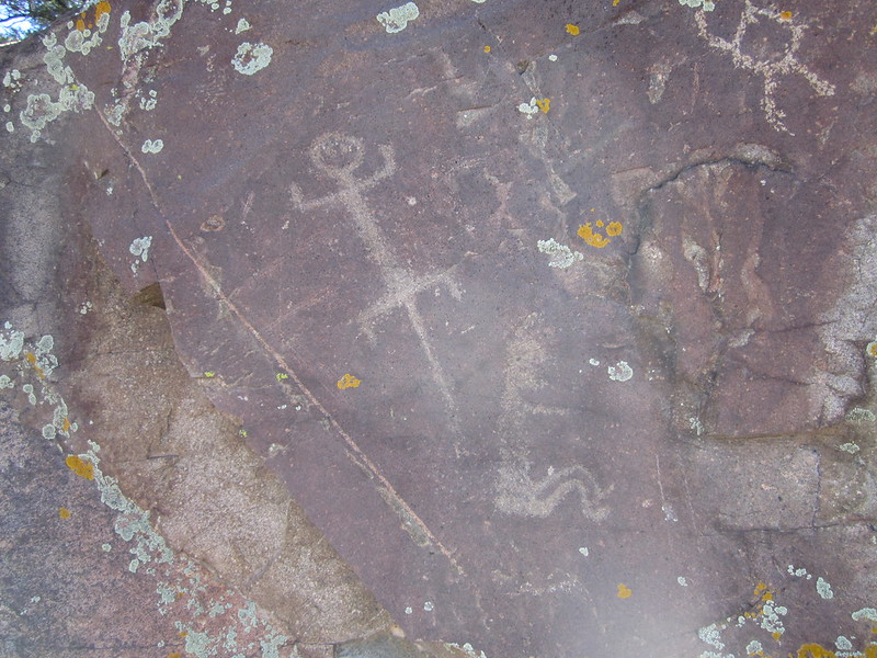 Petroglyphs on the Dragonfly Trail