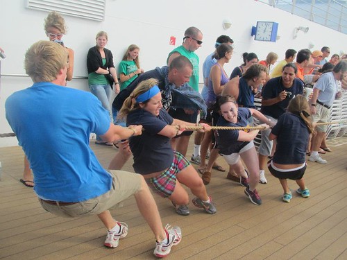 'Sea Olympics' hallways compete against each other