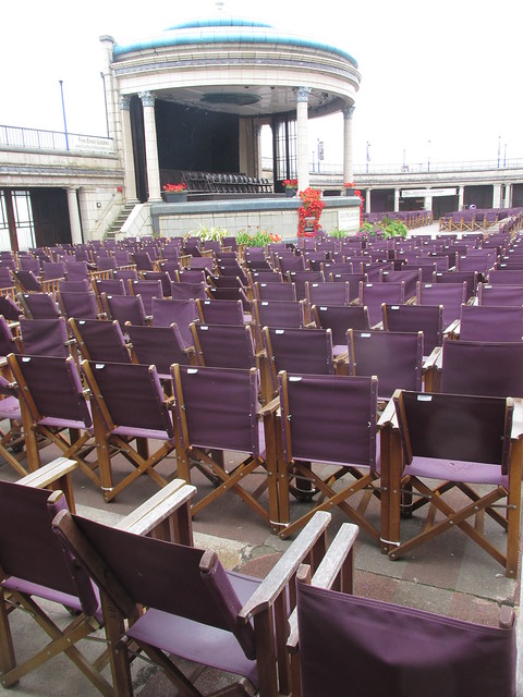 July 12, 2015: Eastbourne to East Dean Deserted Eastbourne bandstand