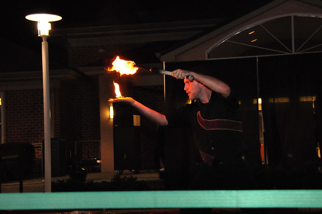 A different Spin- Fire Show