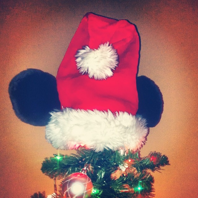 The Tree Is Up #christmas #mickey #disney