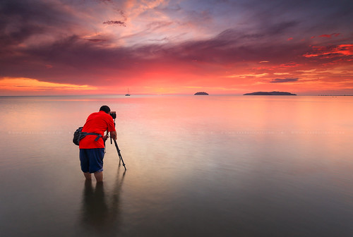 sunset photographer borneo sabah tanjungaru
