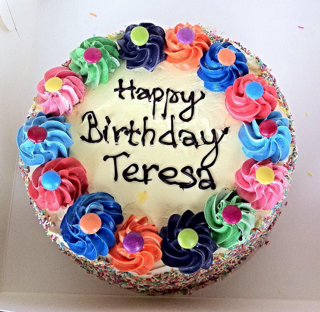 Happy Birthday Teresa.