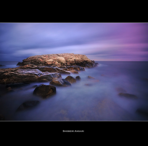 ocean longexposure ri seascape beach nature water rock america sunrise landscape bay seaside estuary rhodeisland northeast attraction narragansett narragansettbay oceanstate nd110 shobeiransari