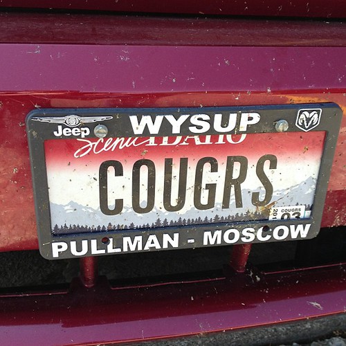 Even #Idaho residents support the @WSUPullman #Cougars. #gocougs