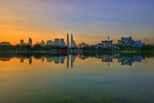 Sunrise at Titiwangsa Lake Garden, Kuala Lumpur | by Nur Ismail Photography