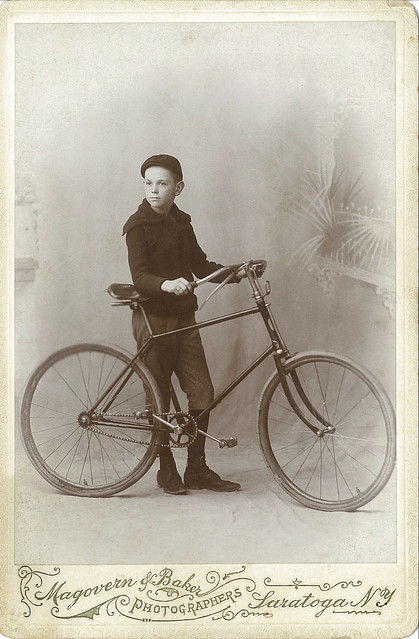John Livingston & bike