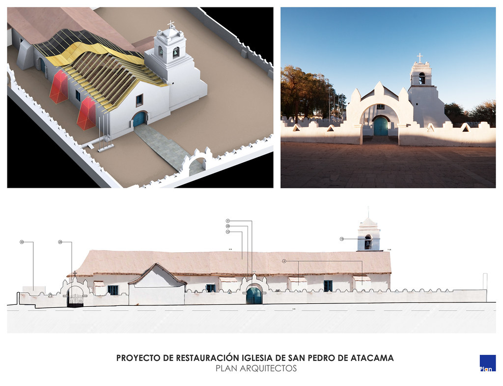Iglesia San Pedro de Atacama | Láminas Proyecto de Restaurac… | Flickr