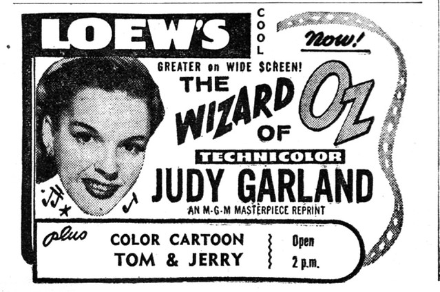 Reissue, 1955. Loew's REGENT Theatre, Market St., Harrisburg, Pa.