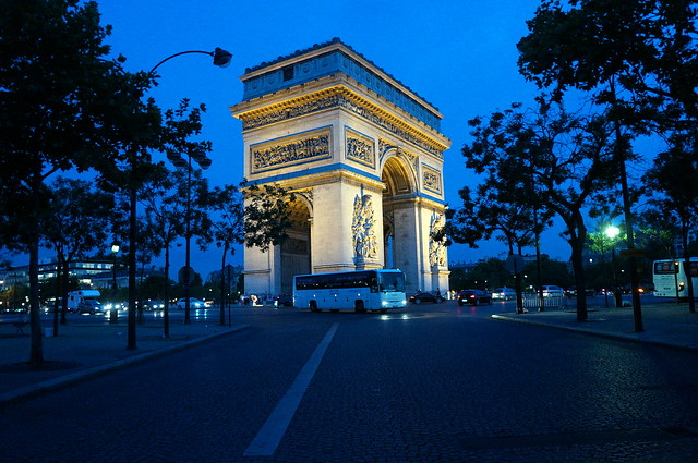 Arc de Triomphe by Night