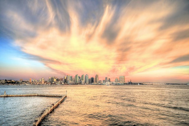 San Diego from Harbor Island