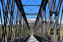 Engine Bridge over the Bow River (Canmore, Alberta)
