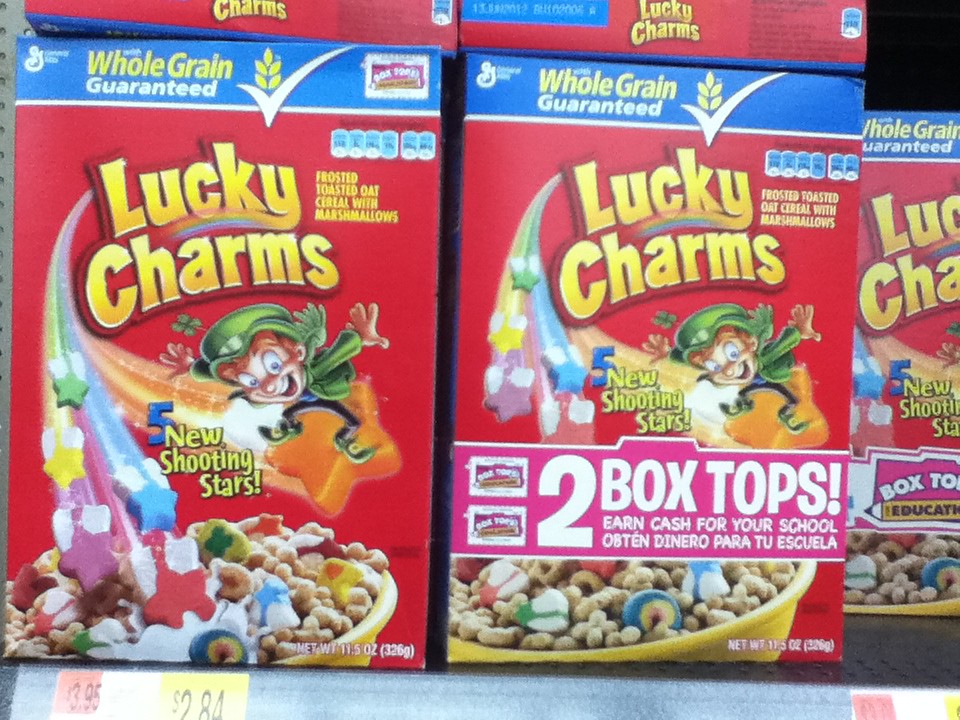Lucky Charms Shooting Stars Box Breakfast Cereal | Breakfast… | Flickr