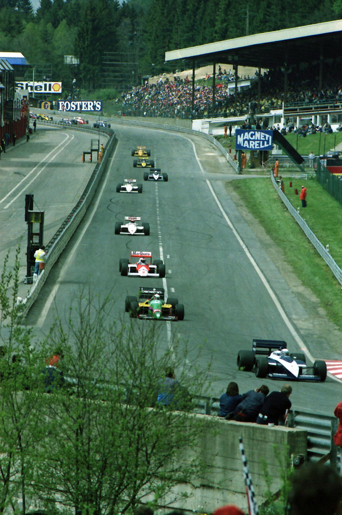 1987-05-17 007 Grand Prix Belgien, Startrunden