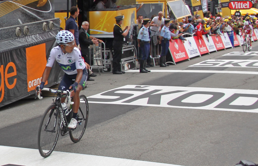 Nairo Quintana beats Joaquim Rodriguez by 3 seconds