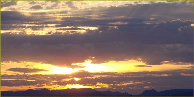 Sunrise, Sedona, Along the Highway, AZ 7-31-13