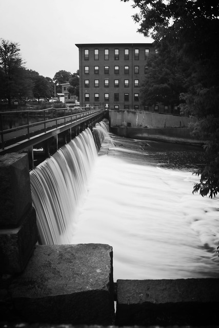 Boston Manufacturing Company's Dam in Waltham, MASS