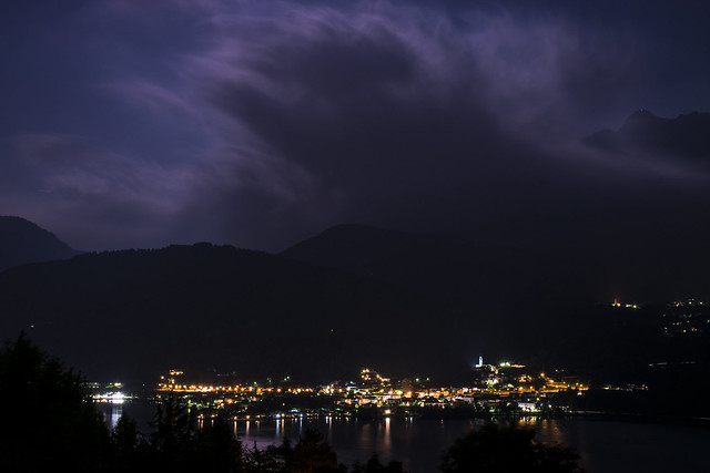 Calceranica by night & cloud