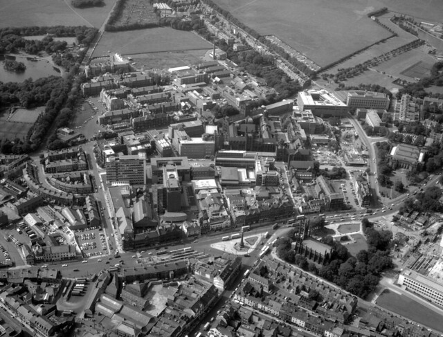 Haymarket area, Newcastle upon Tyne, 1965