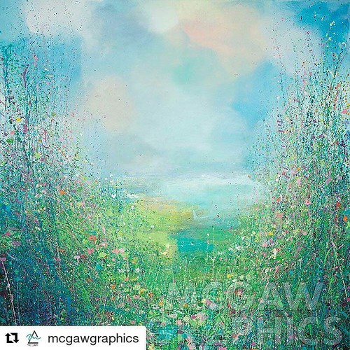 #Repost @mcgawgraphics ・・・ “Flower Field” by Sandy Dooley – Find this and other spring landscape prints @mcgawgraphics. #mcgawgraphics #sandydooley #art #artwork #landscapepainting #springlandscape #print #poster #wallart #walldecor #walldecoration #home | by toddbrummet