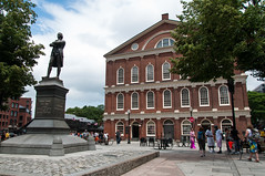 In Front of Faneuil Hall