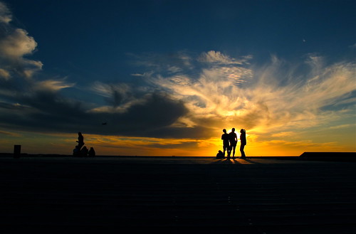 sunset clouds silhouettes australia fremantle g11 explored
