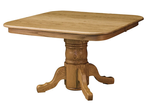 1TA WP- Traditional Split Pedestal Table | by BEARSintheWOODS