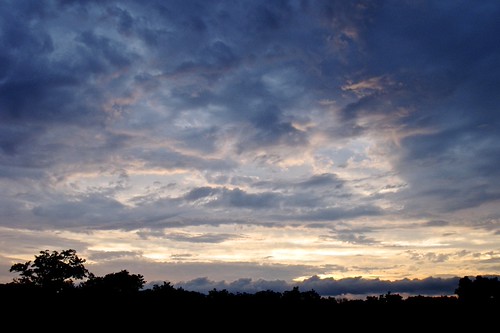 Just Before Sunset by tim_perdue, The sky at Scioto Park after I finished playing there on Sunday night.  It actually got better as th