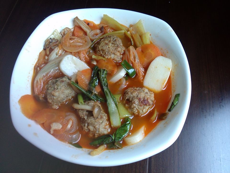 韓式泡菜燉肉丸寧波年糕05 Shulianlee Flickr