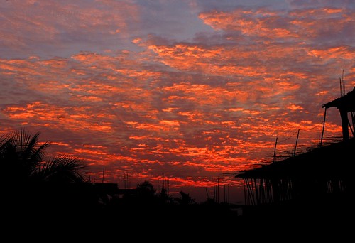 clouds sunrise dawn