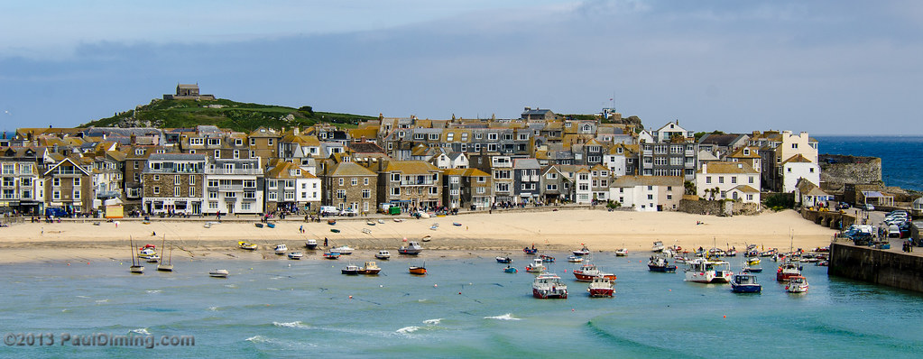 St. Ives Harbour - St. Ives, Cornwall, England, UK