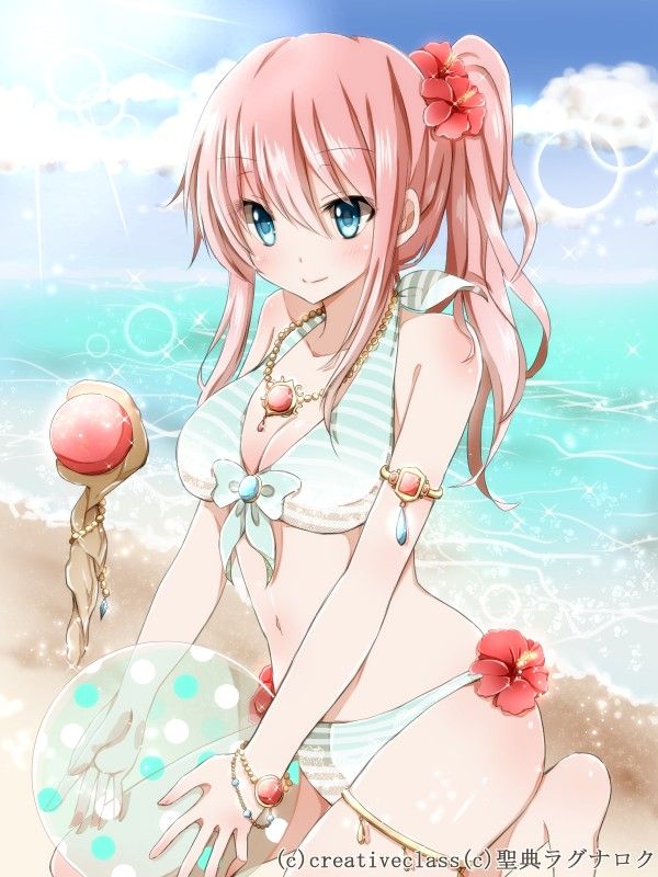 Bikini Anime Girl Cute And Beautiful Girl With Pink Ponyta Mayfirst11 Flickr