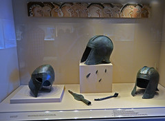 Archaic bronze armor from the area of Aiane