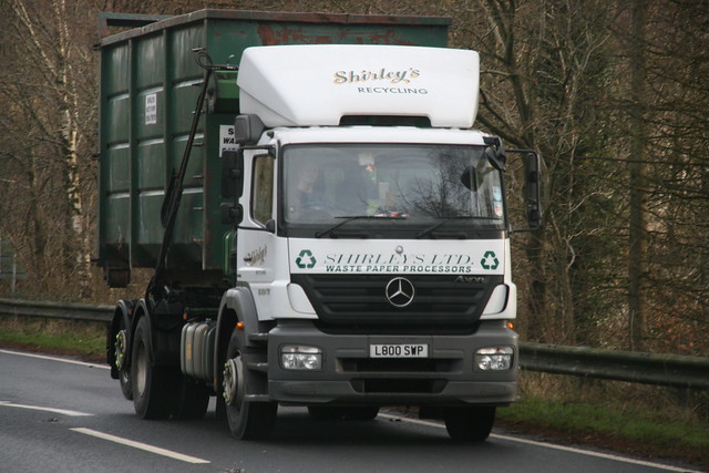 Mercedes Axor Shirleys Recycling Ltd L800 SWP