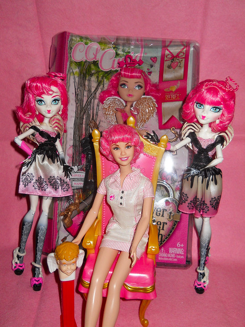 Frenchie, the official stylist for all Mattel Cupid Dolls  <3
