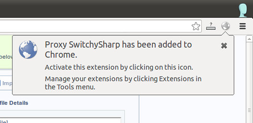 Proxy SwitchySharp Extension of Google Chrome - How to brows… - Flickr