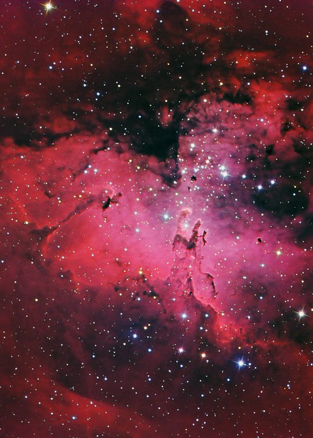 The Eagle Nebula and Pillars Of Creation (M16)