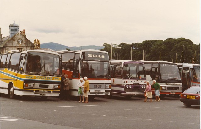 Caernarfon Coach Park 1985