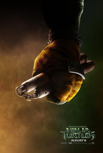 PARAMOUNT :: "TEENAGE MUTANT NINJA TURTLES" ; 'MICHELANGELO' ..teaser poster  (( 2014 ))  [[ Courtesy of PARAMOUNT ]] by tOkKa