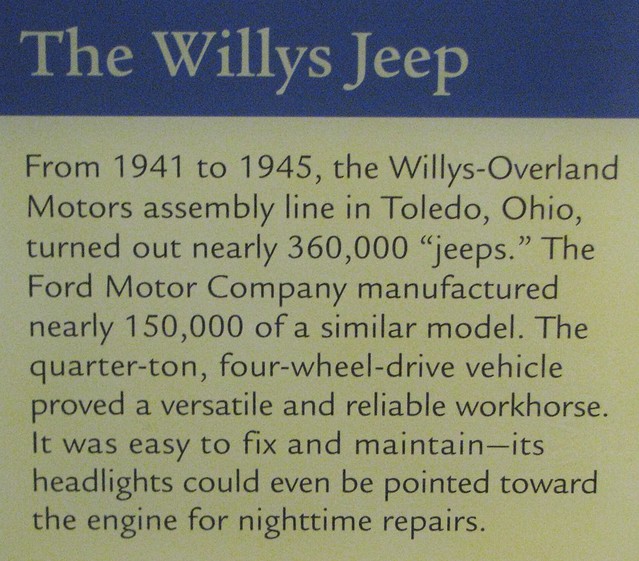 NMAH162 - WWII - American - Willys MB Jeep - 1940
