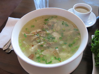 Khao Piak Sien Lao Chicken Noodle Soup At Champa Garden Flickr