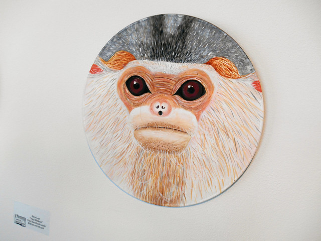 Vinyl Monkeys featured at the Circles art exhibit at the Franklin Park Arts Center through November, 2013 (2)