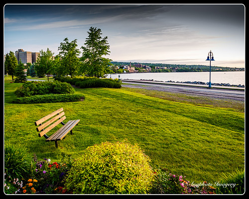 lake water minnesota bench outdoors cityscape unitedstates scenic duluth augphotoimagery